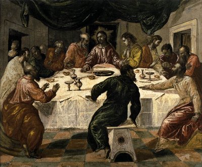 La Cène - El Greco